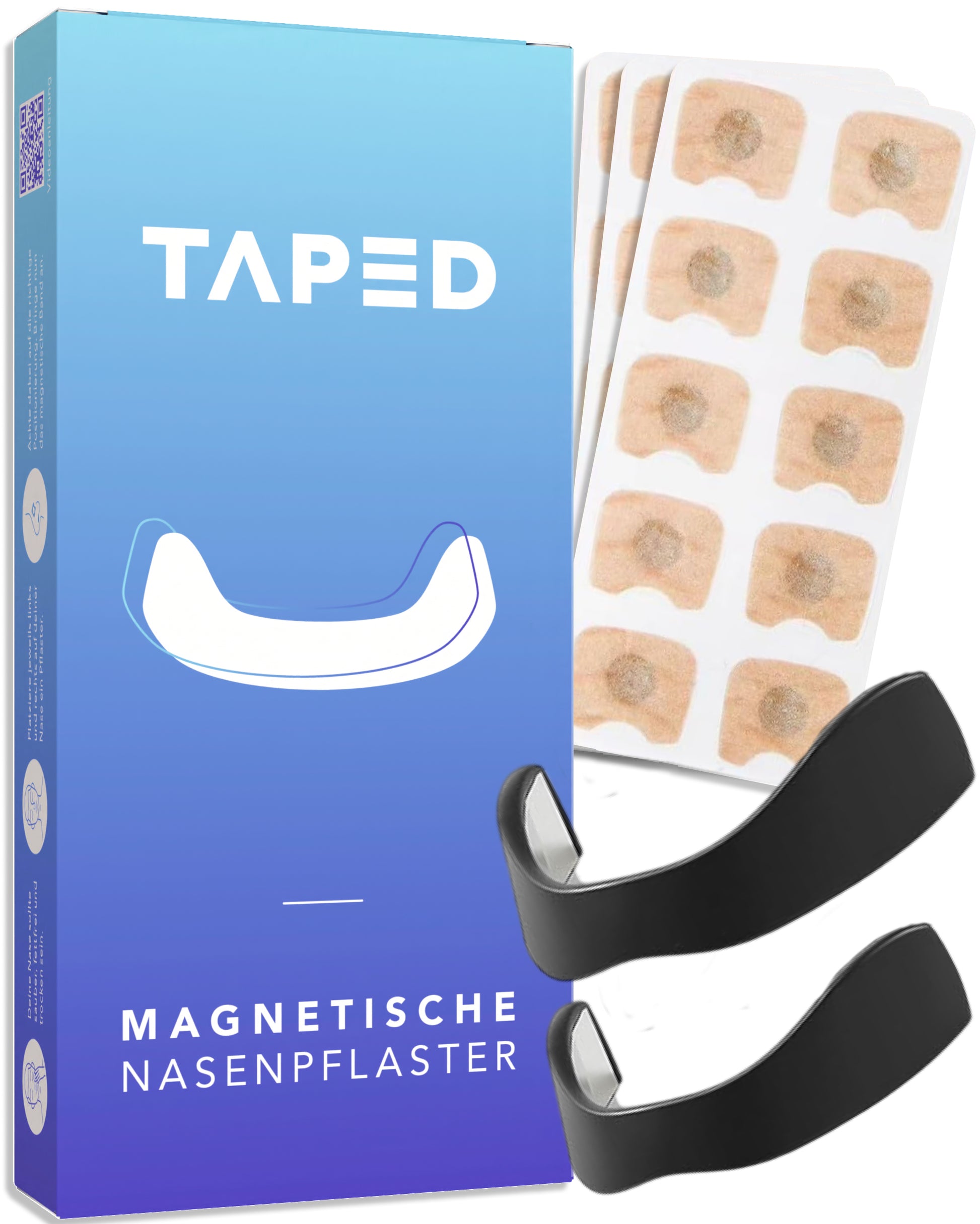 Magnetisches Nasenpflaster 15 Tage Vorrat – Taped